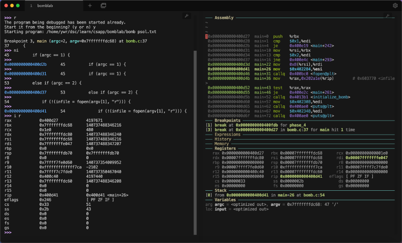 Featured image of post GDB Dashboard 教程